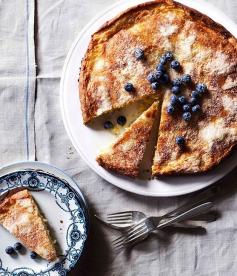 Australian Gourmet Traveller French sugar tart recipe by Jacques Reymond.