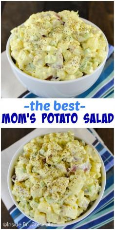 
                    
                        Just a few ingredients makes this potato salad the best side dish!  Perfect for picnics and barbecues!
                    
                