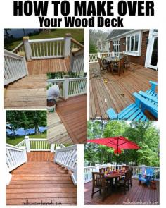 
                    
                        How to makeover your deck!
                    
                