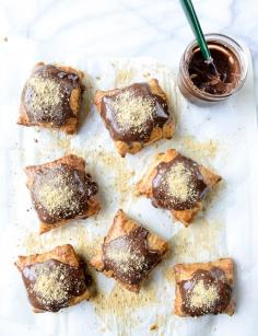 
                    
                        nutella s'mores puff pastry pop tarts
                    
                