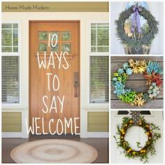 
                    
                        Home Made Modern: Summer Wreaths to DIY
                    
                