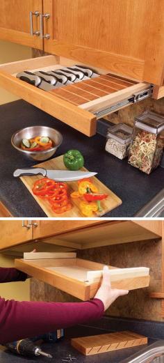 Kitchen - knife drawer