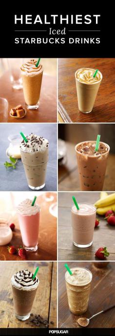 What to Skip, What to Sip: Starbucks's Creamy, Icy Drinks Low Calorie Drinks