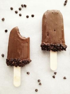 Dairy Free Fudgsicles. (Made with Avocados!) [gluten-free, dairy-free, vegan, vegetarian, paleo, raw, grain-free, nut-free]