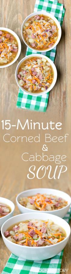 
                    
                        Easy Corned Beef and Cabbage Soup
                    
                