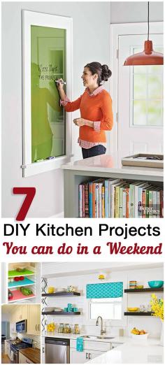 7 DIY Kitchen Projects You can do in a Weekend #manchesterwarehouse