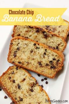 
                    
                        Sweet, moist banana bread bursting with chocolate throughout!
                    
                