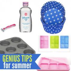 
                    
                        Genius Summertime Tips
                    
                