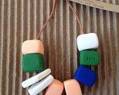 
                    
                        CONFETTI Handmade Bead Fimo Necklace Bright by BoxyJewellery
                    
                