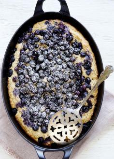 
                    
                        Blueberry & Ricotta Skillet Cake
                    
                
