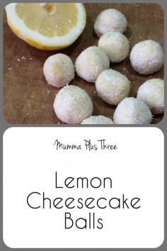 
                    
                        Lemon Cheesecake Balls Recipe | Mumma Plus Three
                    
                