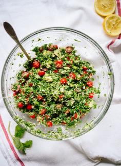 
                    
                        Avocado Tabbouleh
                    
                