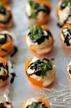 
                    
                        Apricot Ricotta Honey Basil Bites | ReluctantEntertai...
                    
                