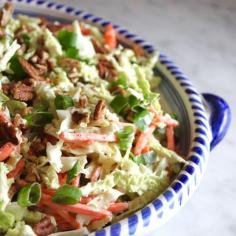 
                    
                        Buttermilk Coleslaw with Toasted Pecans
                    
                