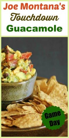 
                    
                        Joe Montana's Touchdown Guacamole/ It's Tailgating Time at #SundaySupper
                    
                