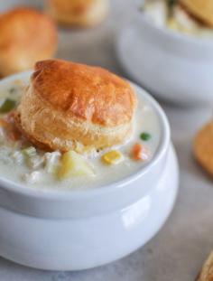 
                    
                        This Chicken Pot Pie Soup Recipe Will Keep You Warm on a Cold Night #pie trendhunter.com
                    
                