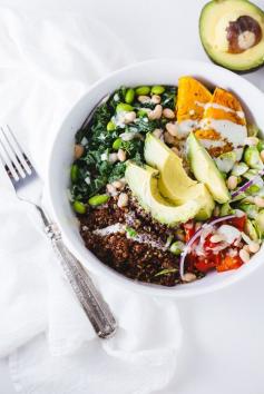 Vegan Veggie Bowl – The Blonde Chef