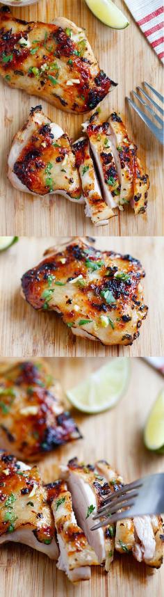 Chili lime grilled chicken