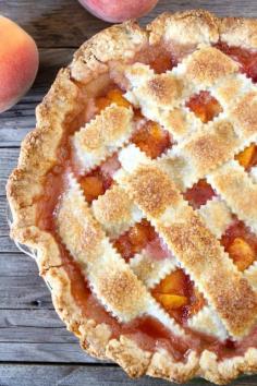 Peach Pie | Perfect Pie Crust Recipe | Two Peas & Their Pod