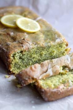 Lemon Poppy Seed Drizzle Cake - Erren's Kitchen - Lemon Drizzle Cake is a classic English recipe. Poppy seeds add a bit of a twist to this classic citrus cake with a crunchy sugar topping and moist texture. by gay