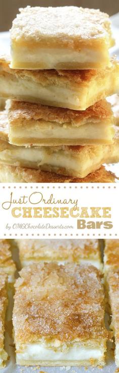 Simple Cheesecake Bars