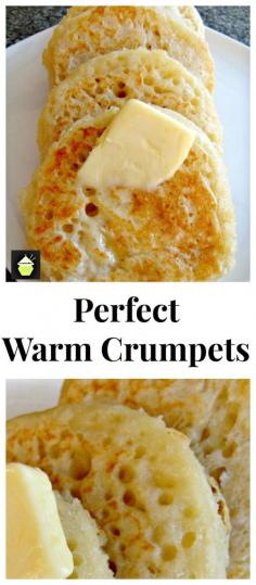 For a tea party:  Perfect Warm Crumpets - Great for breakfast or anytime! Serve with your favorite jam, or eggs and bacon, delicious whichever way you like them!