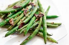 
                    
                        Healthy Vegetable Recipes | Green Beans with Sesame and Garlic by DIY Ready at diyready.com/...
                    
                