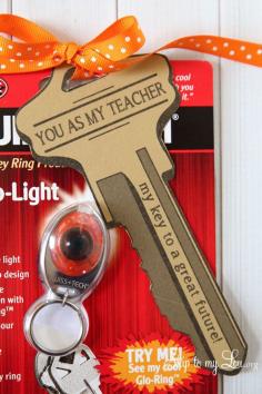 key ring back to school teacher gift