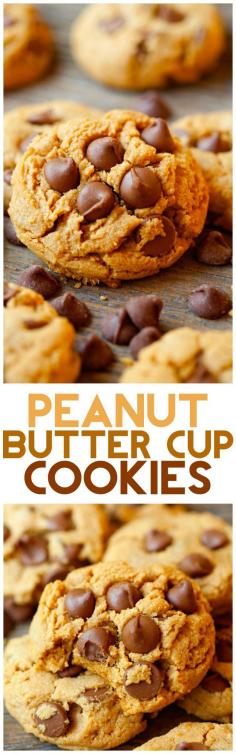 Gluten Free Peanut Butter Cup Cookies