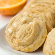 Orange creamsicle cookies just like your favorite popsicle as a kid!