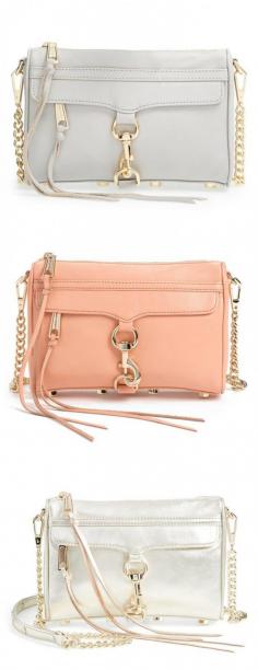 Obsessed with these cute Rebecca Minkoff crossbody bags.