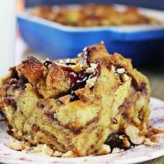 
                    
                        Peanut Butter & Strawberry Jelly French Toast Bake
                    
                