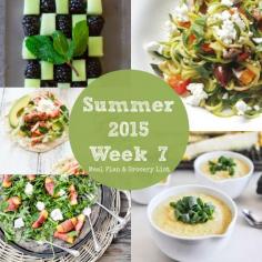 
                    
                        Weekly Meal Plan with free grocery shopping list | Rainbow Delicious Summer 2015 Week 7
                    
                