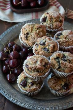 Cherry Chocolate Chip Muffins