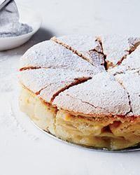 Apple Sharlotka -- Sharlotka is a light, fluffy Russian apple cake that’s simple to make and perfect for dessert, brunch or an afternoon snack.