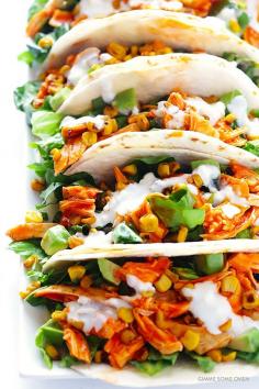 Buffalo Chicken Tacos Recipe on Yummly