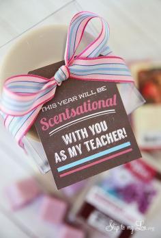 Teacher gift tag printable.