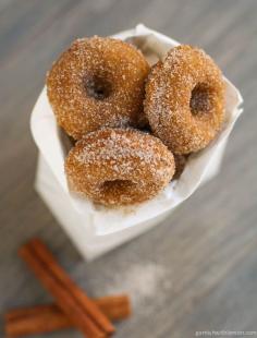 Pumpkin donuts