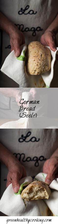 A recipe for authentic German Bread called "Seele" which means soul and is a chewy dense delicious bread. The soul of South German cuisine!