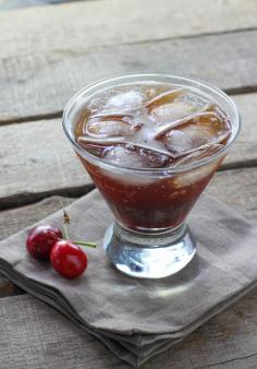 
                    
                        Balsamic Cherry Shrub - FoodBabbles.com
                    
                