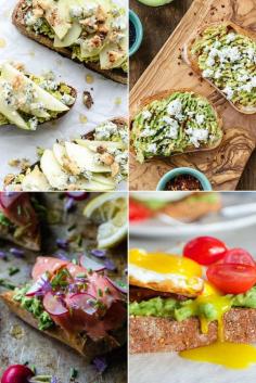 
                    
                        If avocado toast isn't in your weekly routine, this list of recipes will convince you otherwise. Though nothing beats the classic toast (with salt and pepper or a dash of hot sauce), you'll quickly be ready to graduate onto other more complex toasts, including those topped with poached eggs, ahi tuna, and even gorgonzola cheese.
                    
                