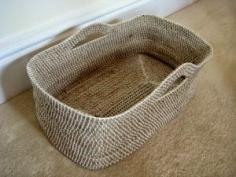 How To Crochet Rope Basket Project