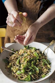 
                    
                        avocado lemon zest spaghetti
                    
                