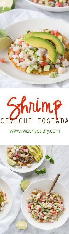 
                    
                        Shrimp Ceviche Tostada
                    
                