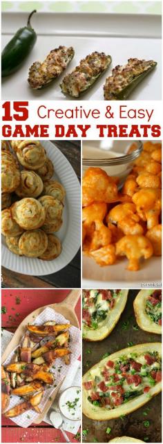 15 Creative, Delicious and Easy Game Day Recipes | August 14, 2015 | 1:19 AM