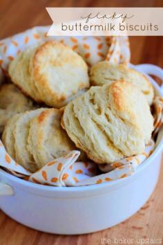 the baker upstairs: flaky buttermilk biscuits