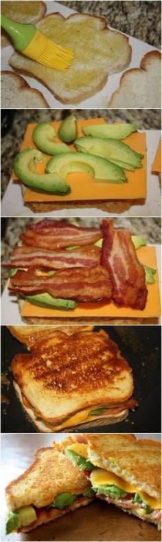 
                    
                        Bacon Avocado Grilled Cheese Recipe
                    
                