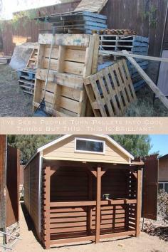 
                    
                        I’ve Seen People Turn Pallets Into Cool Things. But THIS, This Is Brilliant
                    
                