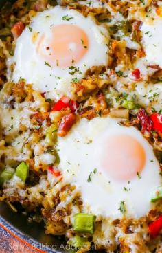 Crisp Hash Breakfast Skillet-- i love anything with Gouda in it, plus I have leftover potatoes and bacon that need to be used.