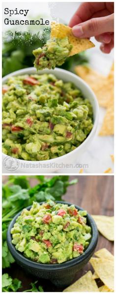 Kick your celebration up a notch with this delicious guacamole.